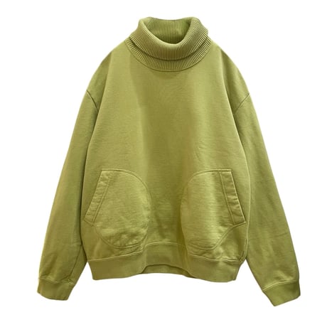 TIGRE BROCANTE ダブルリブタートルスウェット　ピスタチオ