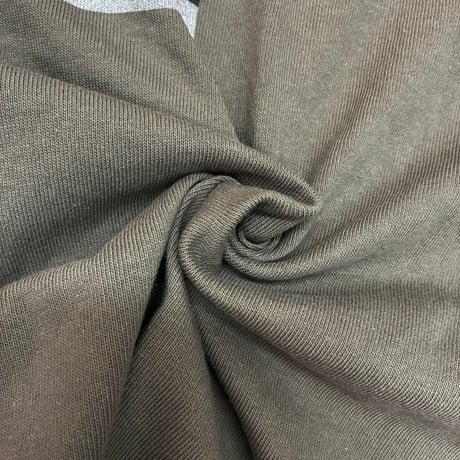 SEVEN SENSE コーヒープリントTシャツ-  カーキ