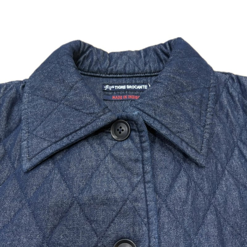 TIGRE BROCANTE 7オンスデニムキルティングジャケット インディゴ