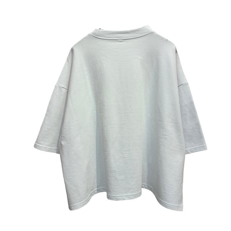 Dignite collier ロゴワイドミニTシャツ -  オフホワイト