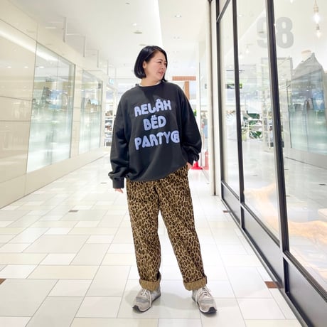 TIGRE BROCANTE タゴサクロングパンツ　レオパード