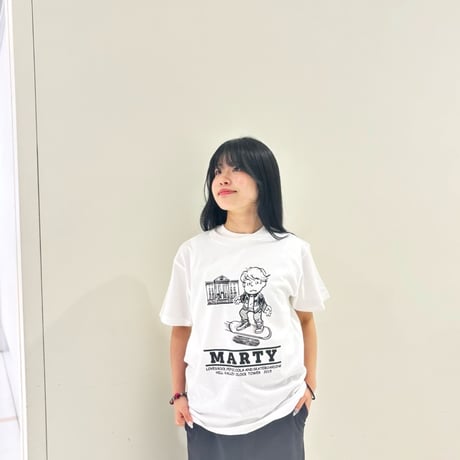 estelle(エステール) HOMAGE Tシャツ(MARTY) White