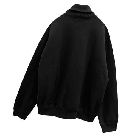 TIGRE BROCANTE ダブルリブタートルスウェット　ブラック