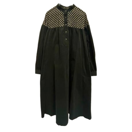 J.Sloane ジェイスローアン リバティ 切り替えパイピングワンピース