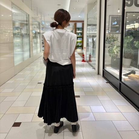 THOMAS MAGPIE ボックスベストT　White