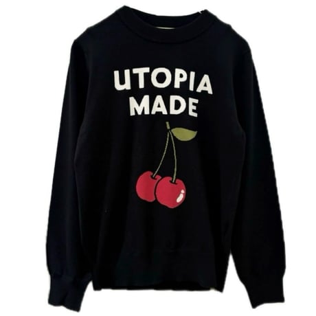 THOMAS MAGPIE チェリーニット　Black