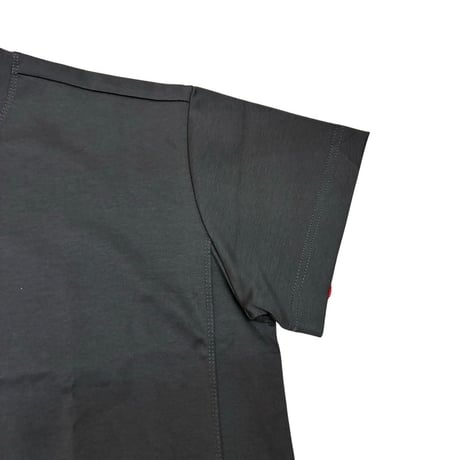 Dignite collier 裾切替 Tシャツ - チャコール