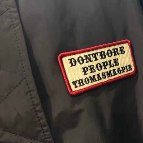 THOMAS MAGPIE マウンテンパフコート black