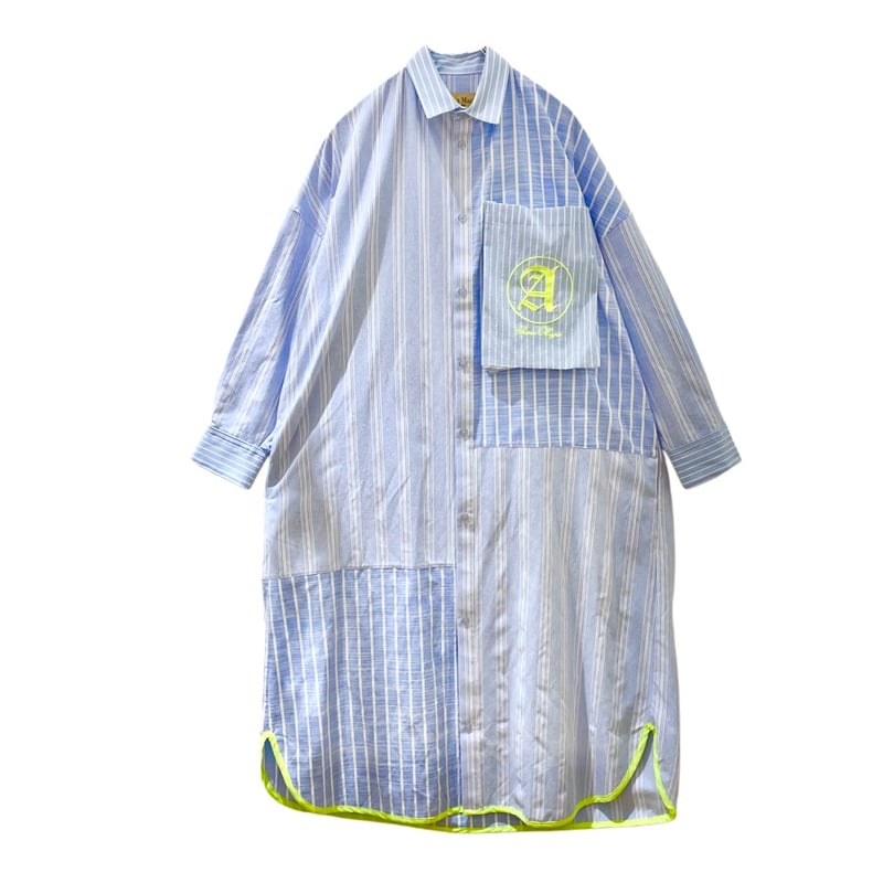 THOMAS MAGPIE シャツコート サックス | grasol Nagasaki Stores