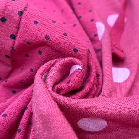 TIGREBROCANTE リメイクドットTシャツMixクルタパンツ pink