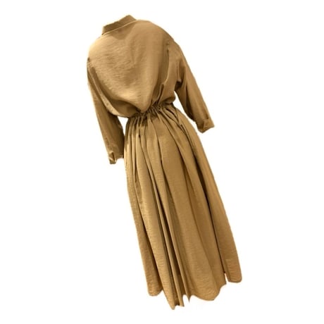 LIROMA シャツワンピース　brown