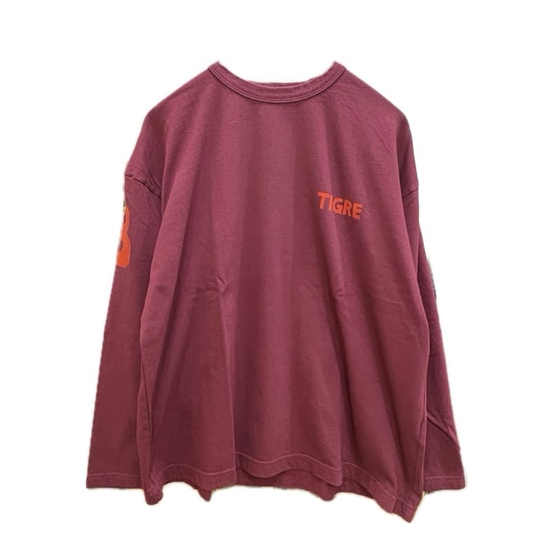 TIGRE BROCANTE Number8ベニスビーチ長袖T ボルドー | grasol N