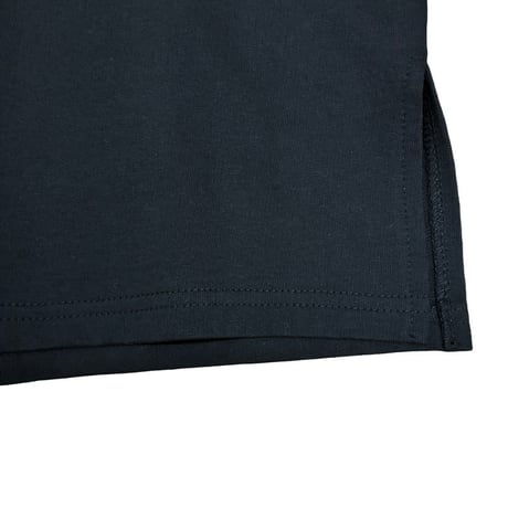 Dignite collier ロゴワイドミニTシャツ -    ブラック