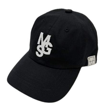 M53. MGS LOGO CAP  BLACK