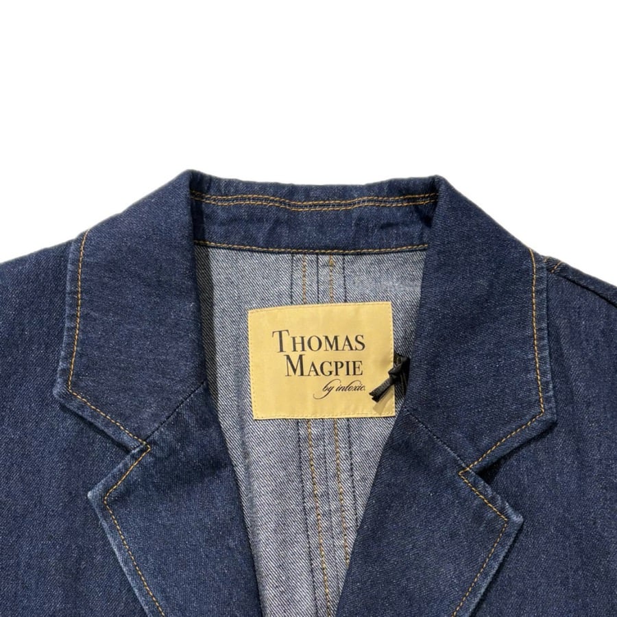 THOMAS MAGPIE デニムロングコート navy | grasol Nagasaki