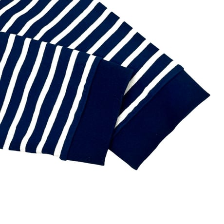 ventblanc   ボーダーカットソー  -ネイビー×ホワイト