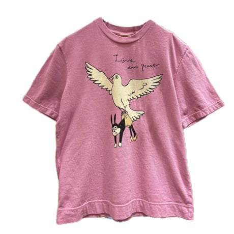 TIGRE BROCANTE ピジョンナッティー半袖T pink