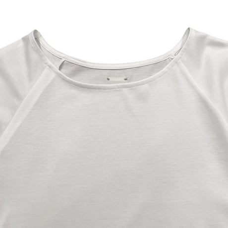 Praia 袖タックパフTシャツ -ホワイト