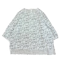 ATELIER SIX   LIBERTYプリントプルオーバー- ホワイト