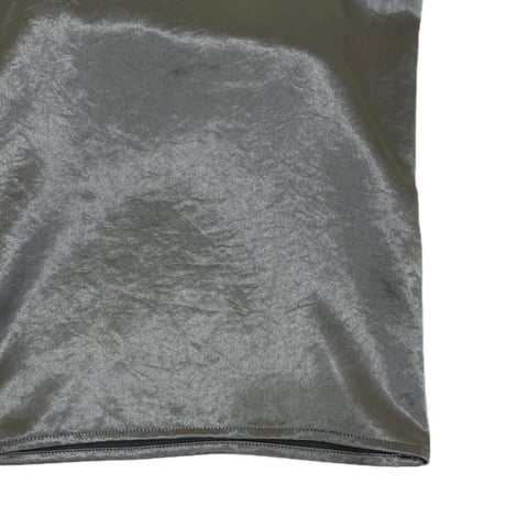 LIROMA アセテートロングワイドパンツ