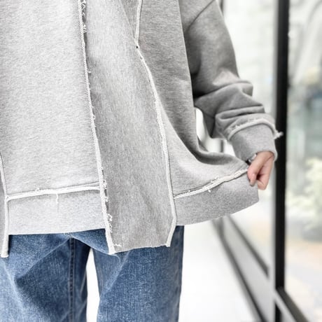 ante aciem カットオフジャージープルオーバー