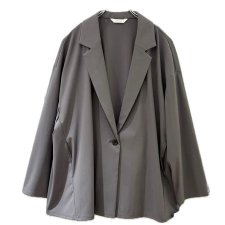 QTUME ストレッチジャケット　gray