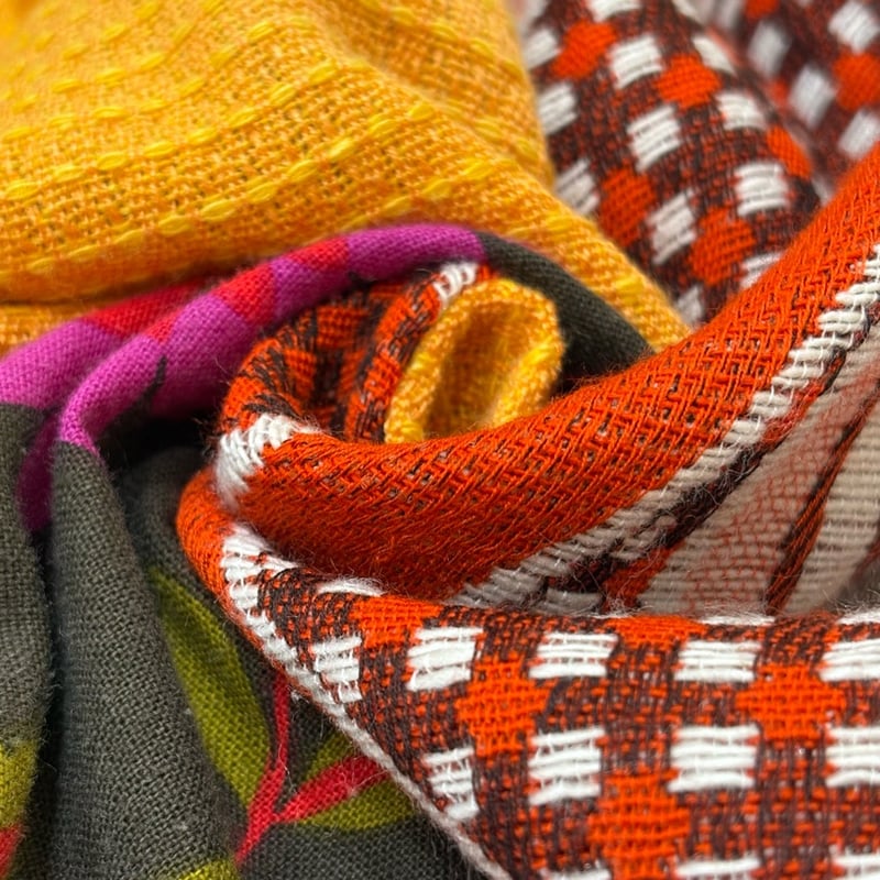 ティグルプロカンテ　リメイク EUROカーテンMIX フィセルロングスカート ティグルブロカンテ EUROカーテンMix フィセルロングスカート ASST