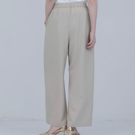 EimeeLaw      レースフリルベスト×パンツセットアップ         -ベージュ