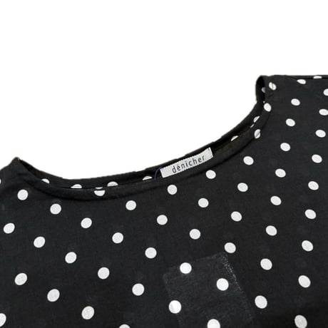 denicher (デニシェ) ドットブラウス black