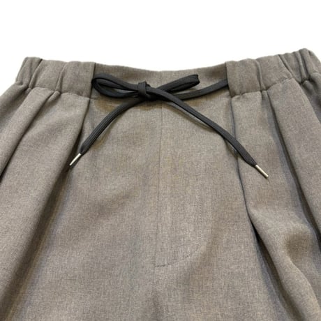 QTUME | カーゴシルエットパンツ | 【Gray】