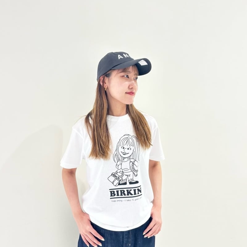 estelle(エステール) HOMAGE Tシャツ(BIRKIN) White | gras
