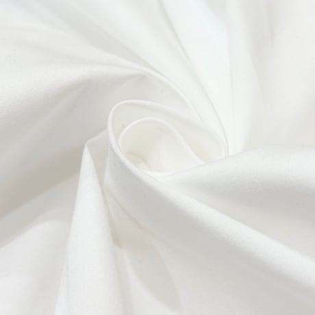 Parkes 自転車刺繍レギュラーカラーシャツ　White