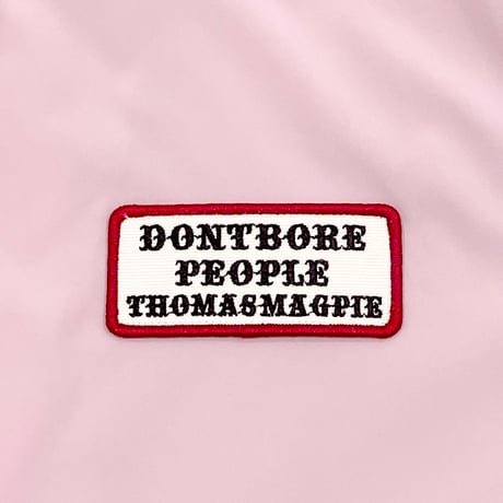 THOMAS MAGPIE ナイロンタフタリバーシブルジャケット　ピンク