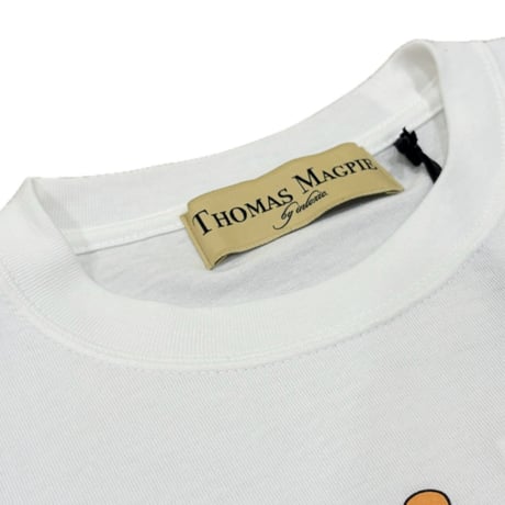 THOMAS MAGPIE クラシックコットンTシャツ