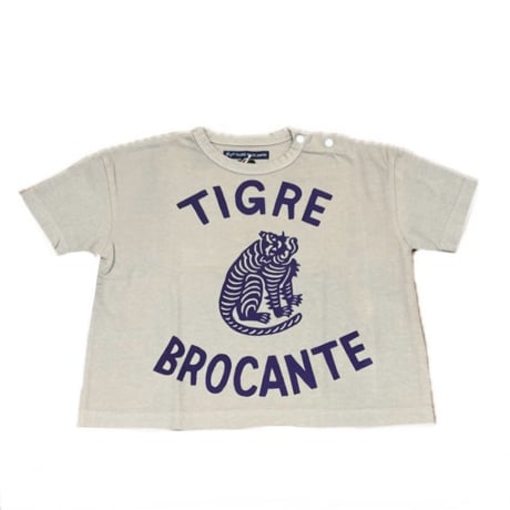 TIGRE BROCANTE ベビー服 ステンシルティグルT oyster