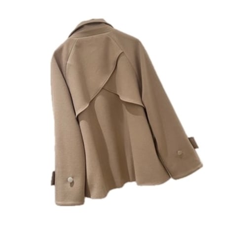 LIROMA(リロマ) ウールショートコート　BEIGE