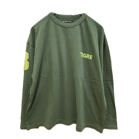TIGRE BROCANTE Number８ベニスビーチ長袖T オリーブ