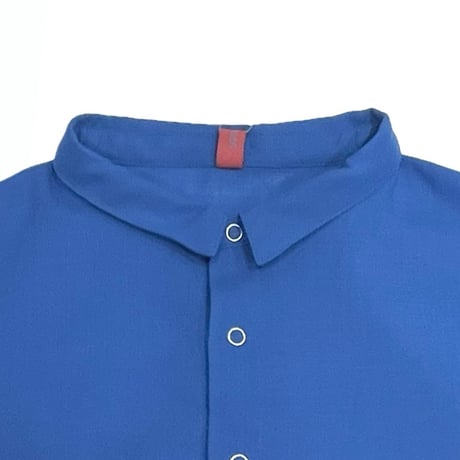 LIROMA シャツワンピース　BLUE
