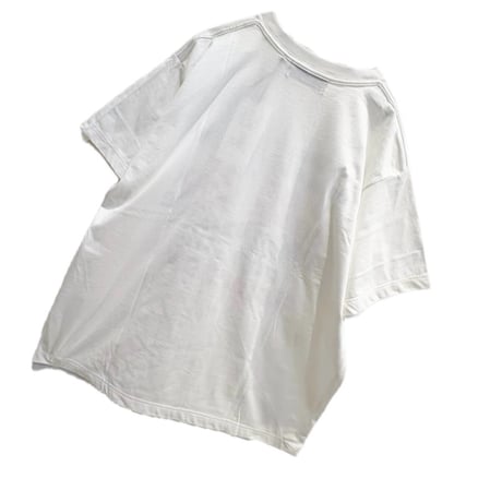 THOMAS MAGPIE | ロゴプリントビッグTシャツ | 【White】