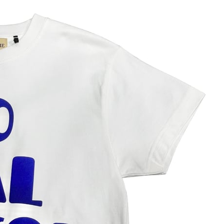 THOMAS MAGPIE 【grasol限定】コラボミニTシャツ　ホワイト×ブルー