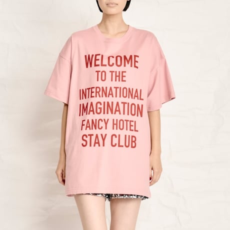 THOMAS MAGPIE ビックTシャツ　pink