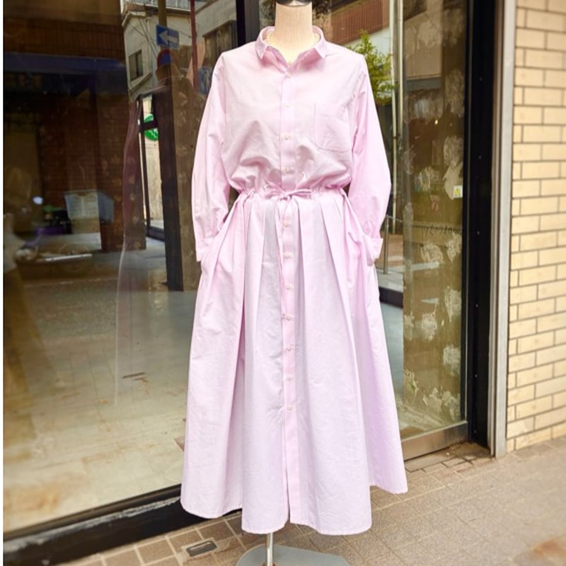ヤッコマリカルド　春物　淡いピンクのビックシルエットシャツワンピース 楽天市場】ヤッコマリカルド（カラーピンク）（レディースファッション