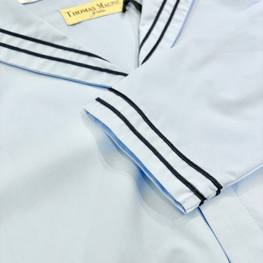 THOMAS MAGPIE セーラーシャツ saxe | grasol Nagasaki St