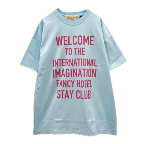 THOMAS MAGPIE ビックTシャツ　saxe