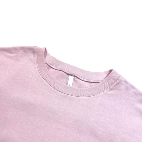 DignteCollier    ワンポイントロゴコクーンTシャツ     -ピンク