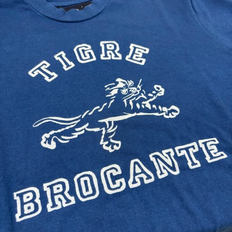 TIGRE BROCANTE 半袖T Indigo