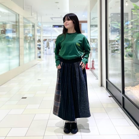 TIGRE BROCANTE Number８ベニスビーチ長袖T オリーブ