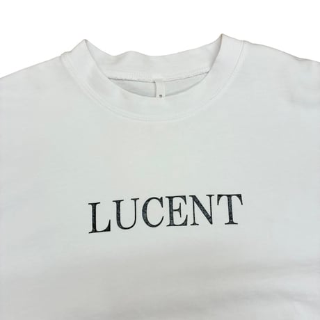 Dignite collier ロゴワイドミニTシャツ -  オフホワイト