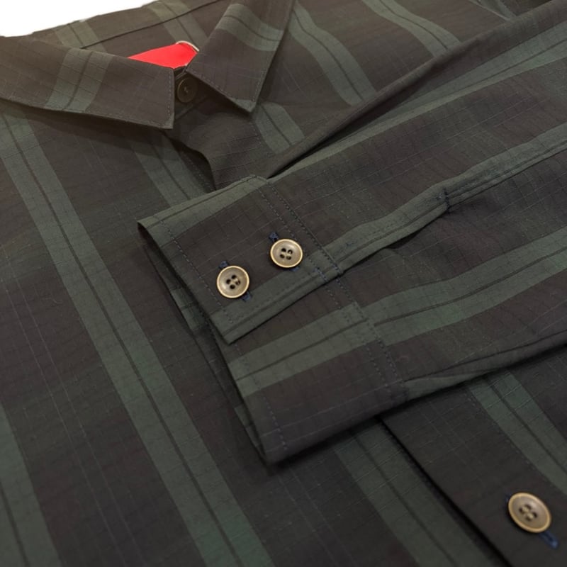 LIROMA (リロマ) ブラックウォッチシャツワンピース | grasol