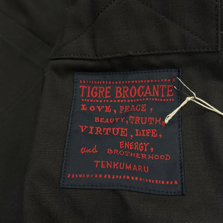 TIGREBROCANTE 風神雷神メッセンジャーバッグ ブラック